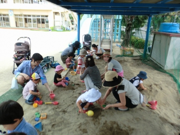 砂場あそび