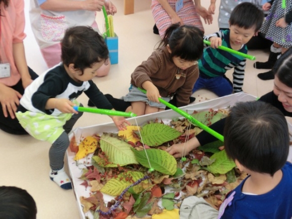 自然物あそび