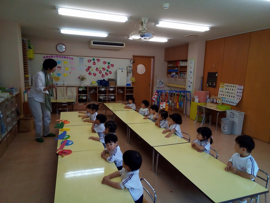 2歳知育・年長絵の具