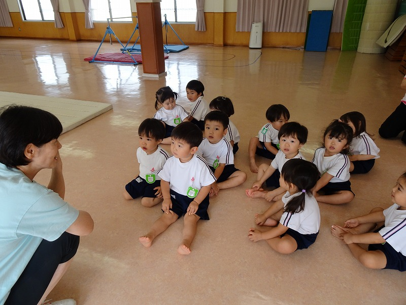 ２歳児の課外体育