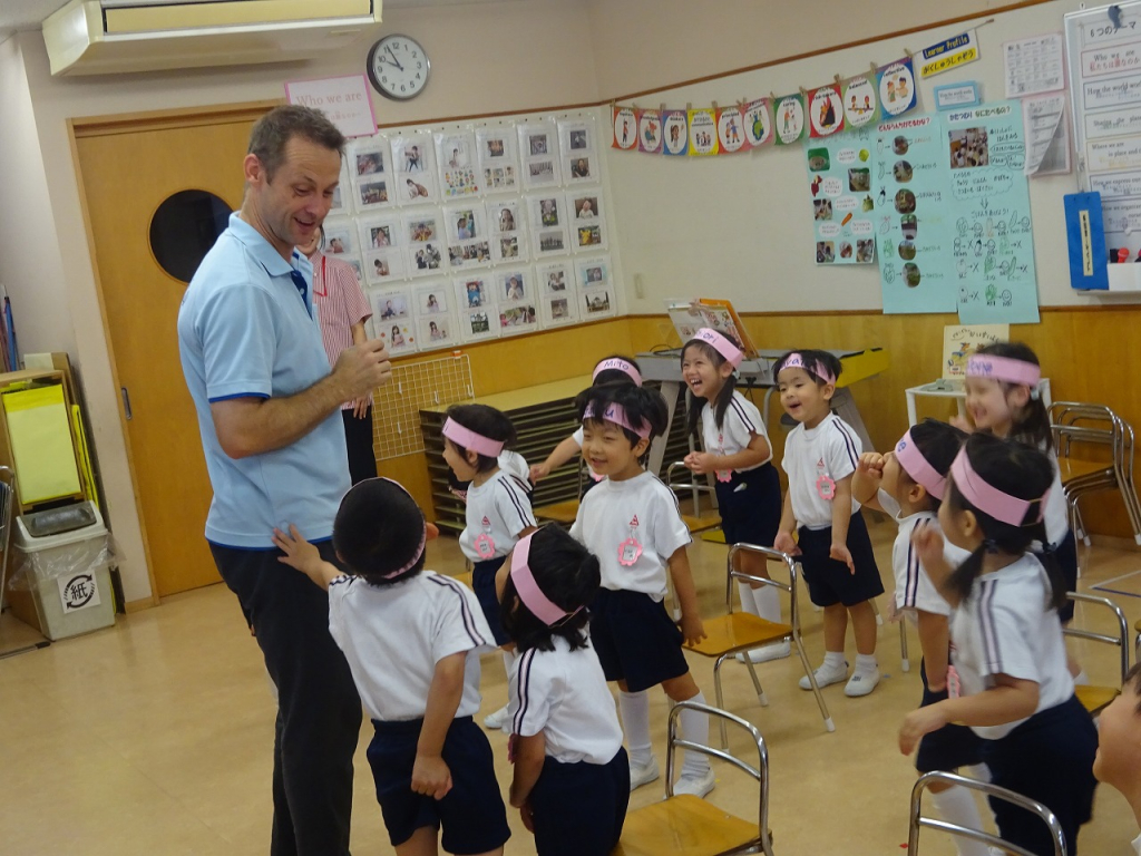 幼稚園見学会でした。