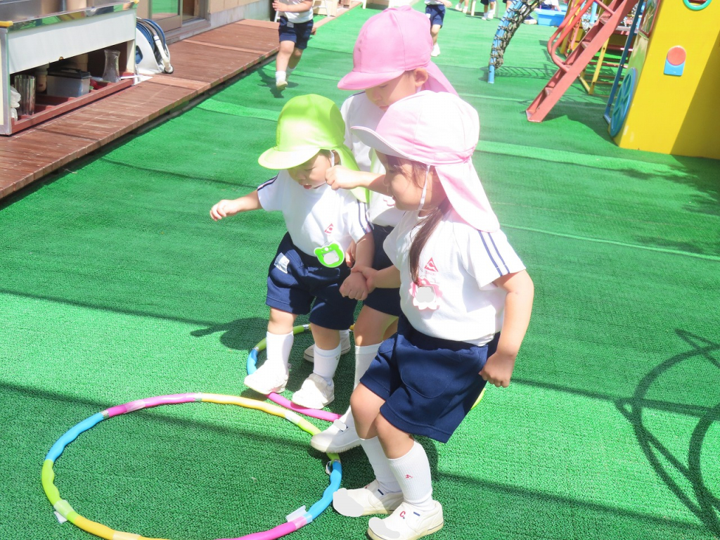 今日の第二園舎