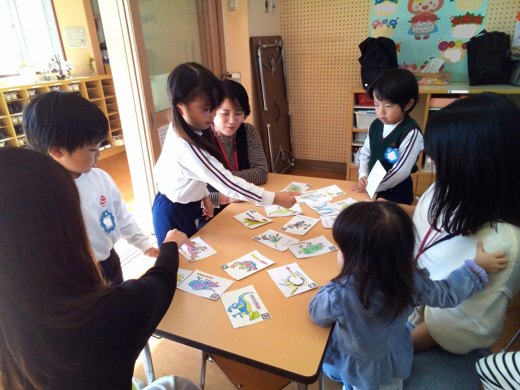 年中参観日・年長芋掘り