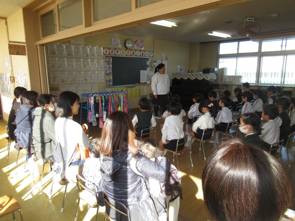 年長参観日