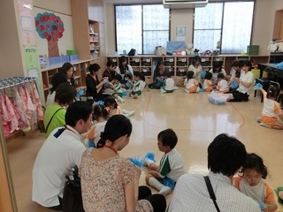 ２歳参観日