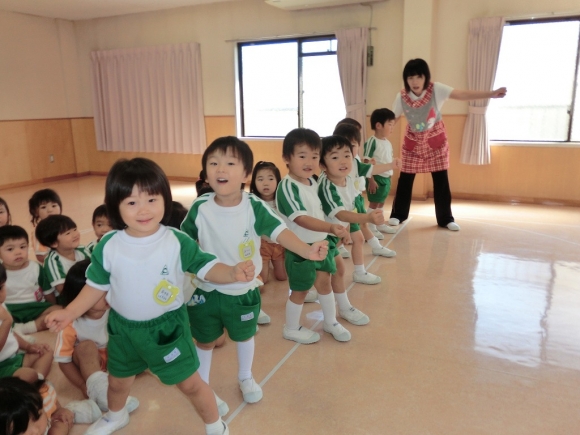 2歳児の練習に入りました！