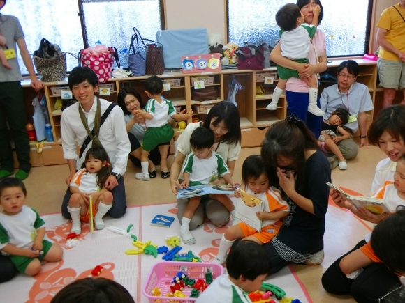 ２歳児年少参観日