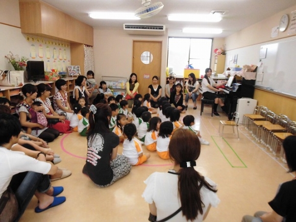 年少保育参観日
