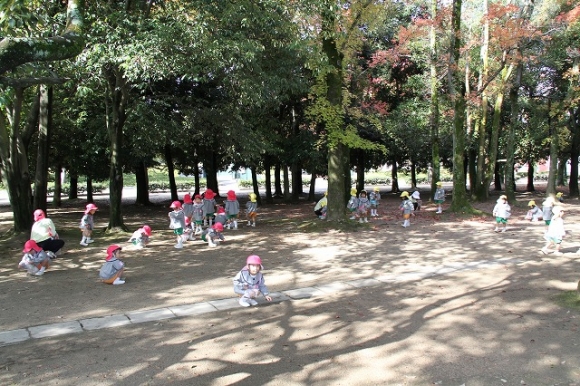 2歳児園外保育