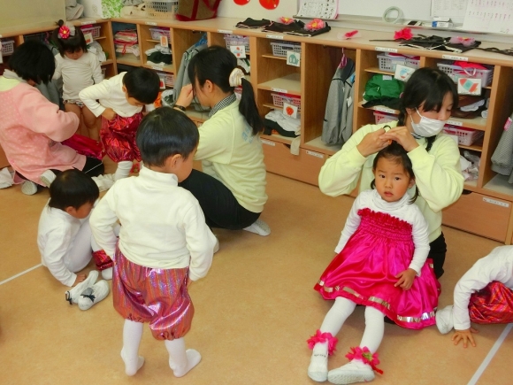 ２歳衣裳合わせ