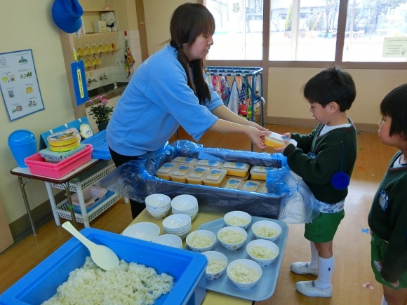 給食がかわりました！