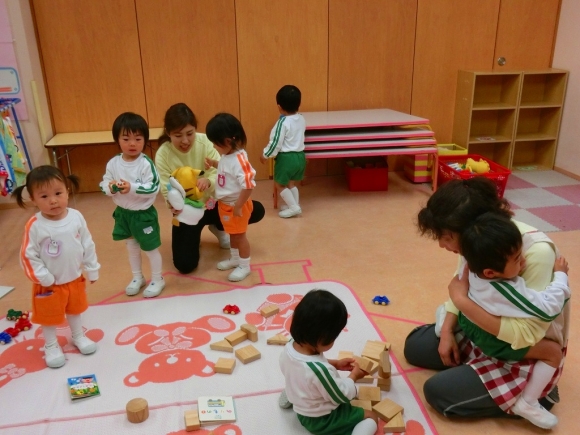 新入園２日目です