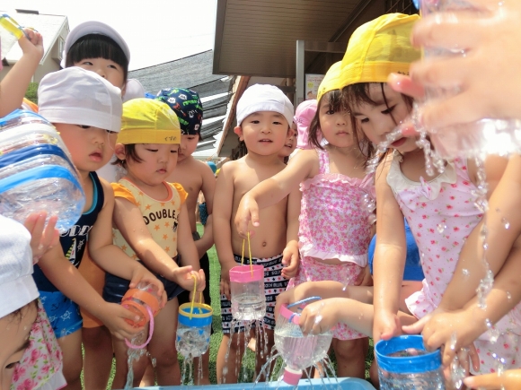 水あそび、満喫しました！