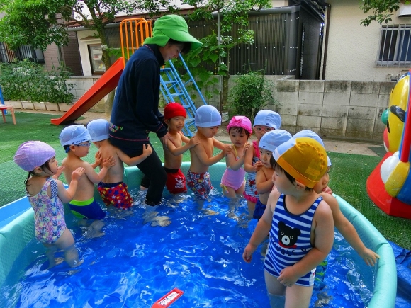 水あそび