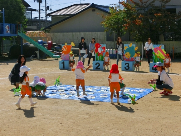 数と文字運動会練習