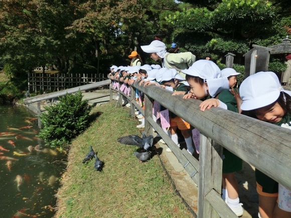 年少　園外保育（後楽園）