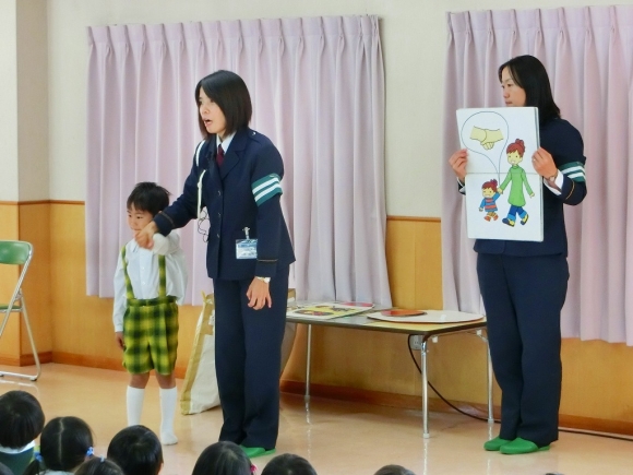 交通安全指導