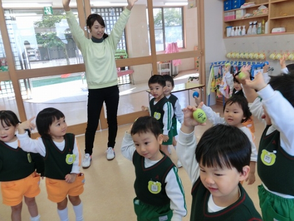 笑顔いっぱいのたんぽぽ組