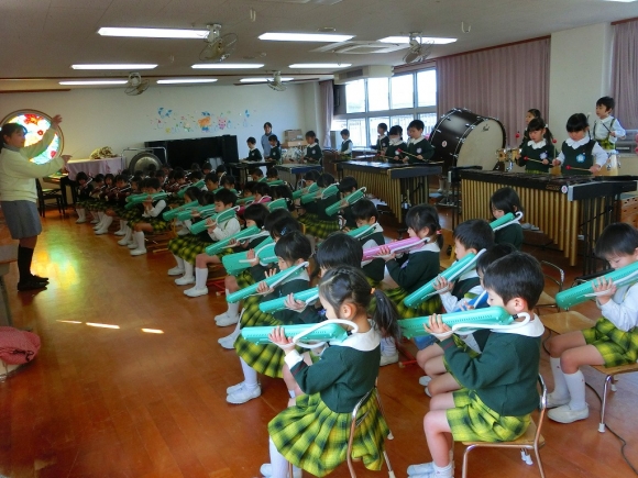 明日は音楽会です