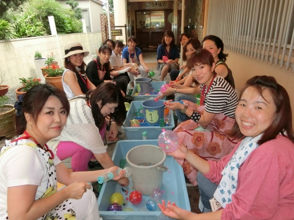 夏祭り準備