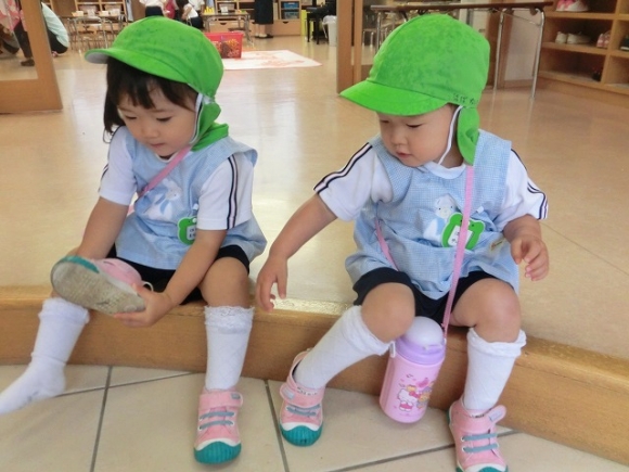 ２歳児参観日