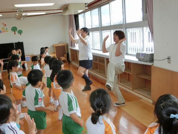 先生達も頑張っています
