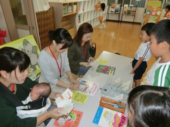 今日は幼稚園がありました