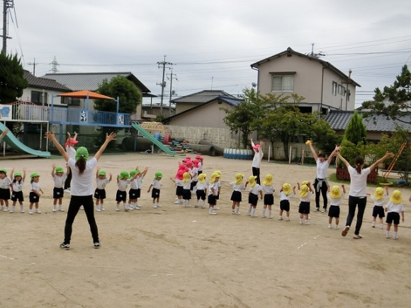 運動会の練習頑張っています！