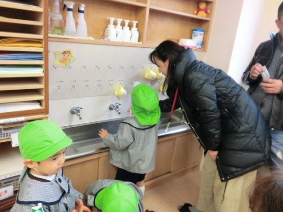２歳児　参観日