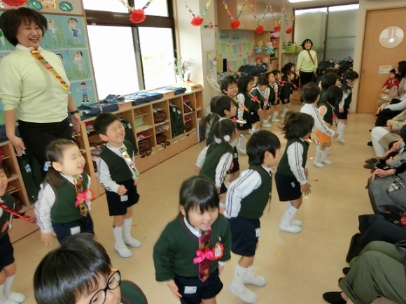 年少参観日