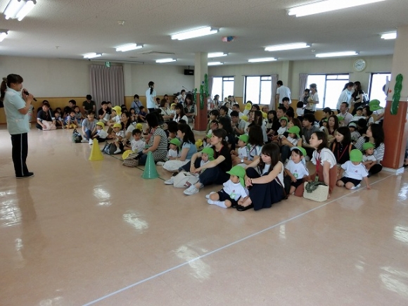 ２歳参観日
