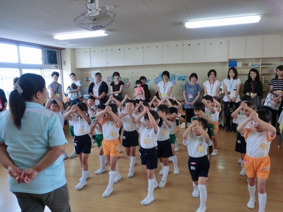 年長　参観日