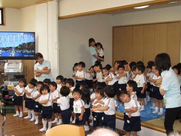 2歳敬老会