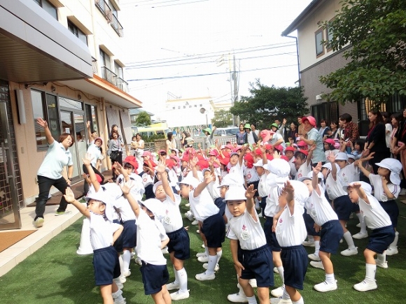 年少参観日・年中敬老会