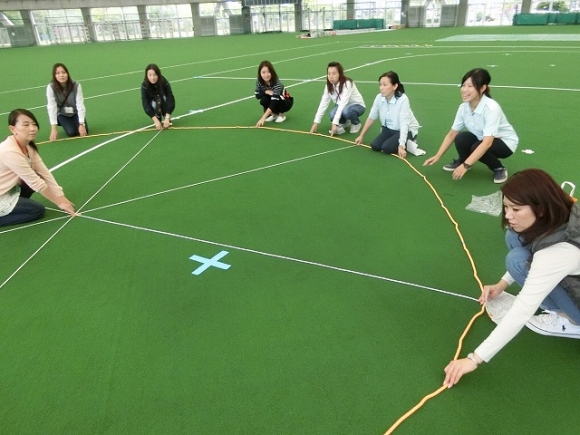 運動会予行演習