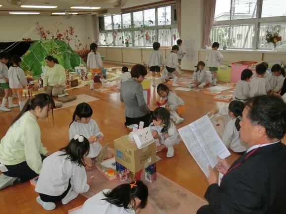 図工研公開保育がありました