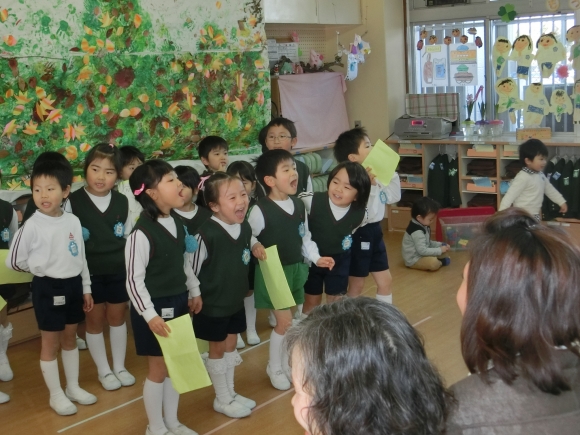 年中保育参観日