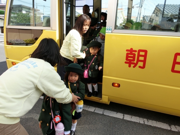 新入園児初登園！