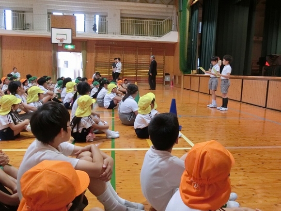 朝日塾小学校3年生交流会