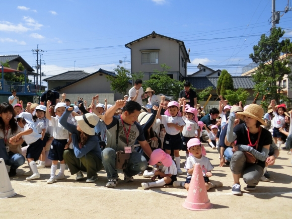 年少の土曜参観日でした
