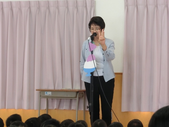 一学期の終業式を迎えました。