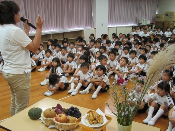 お月見会をしました
