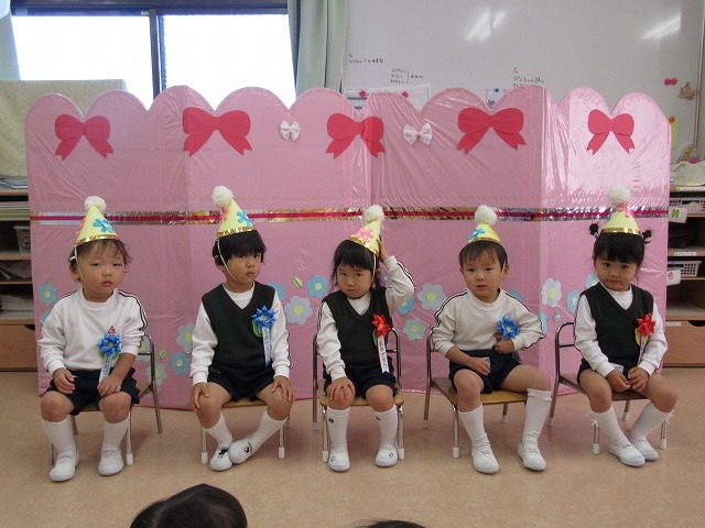 2歳誕生祝い会