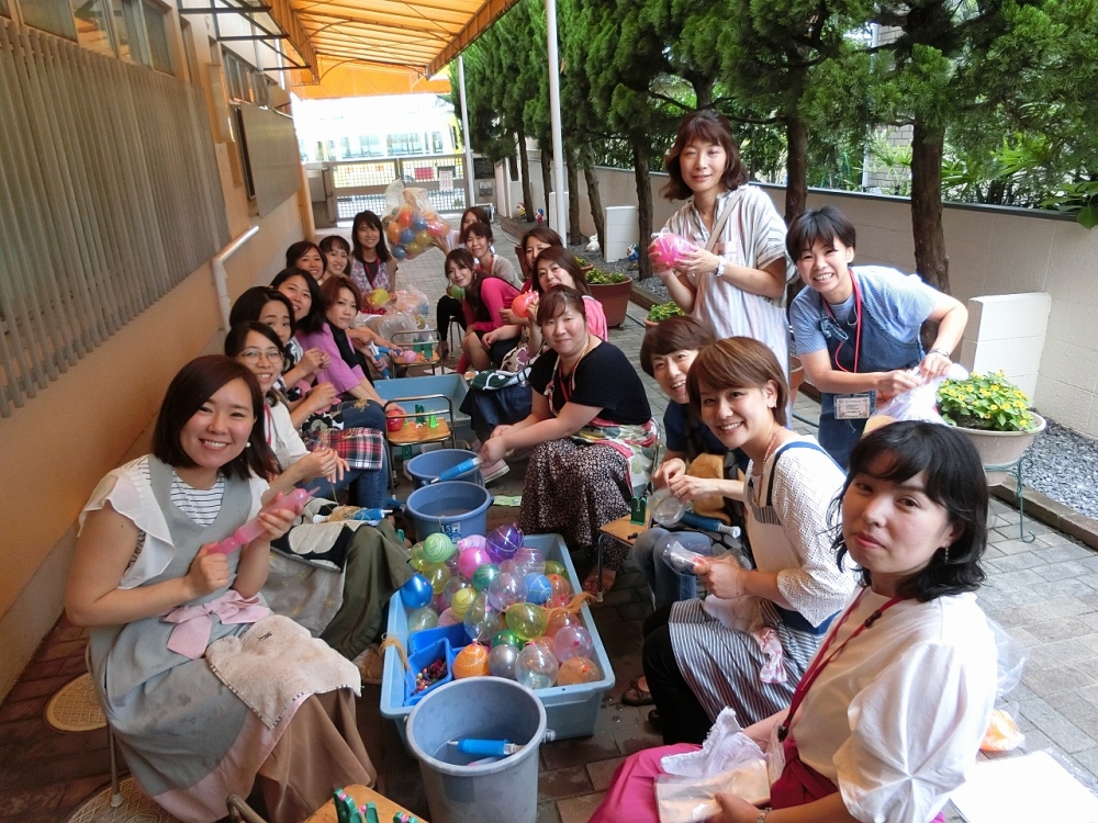 明日は仲良しデー！（夏祭り）