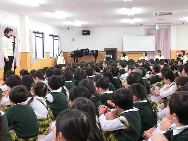 ３学期が始まりました