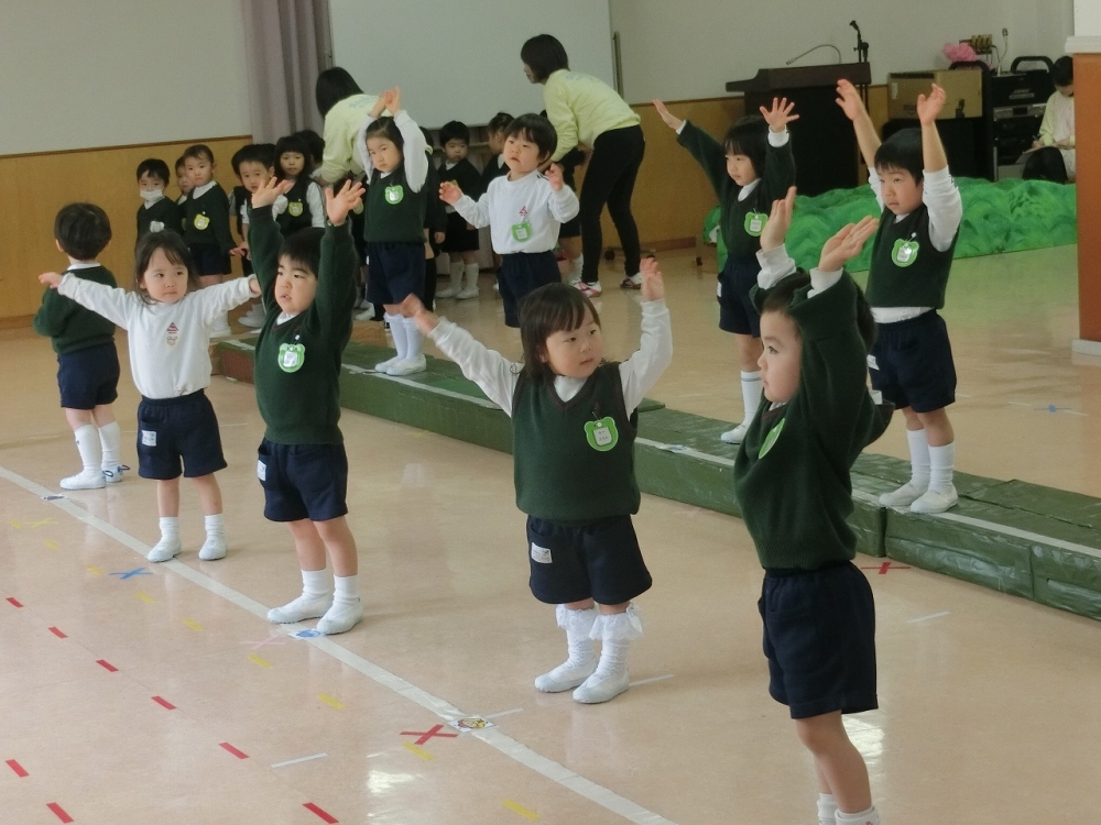 子供達は、頑張り屋さんです！