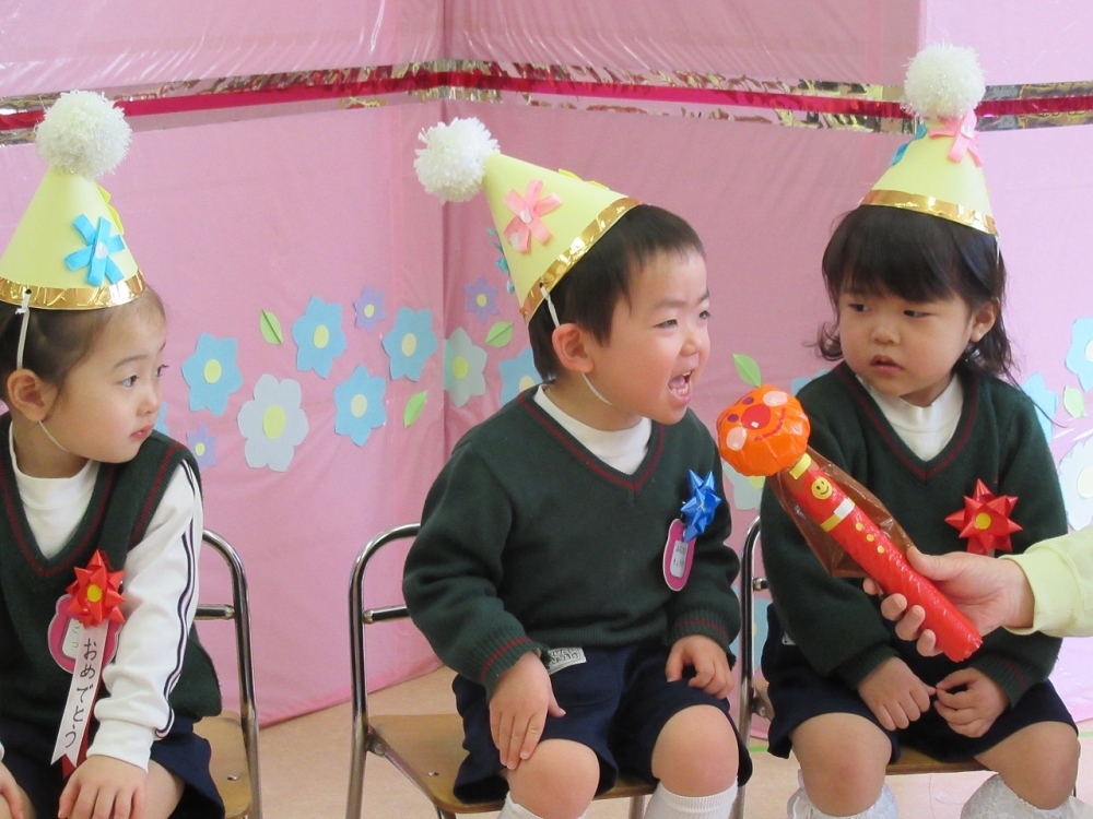 2・3月誕生祝い会(2・3・5歳)
