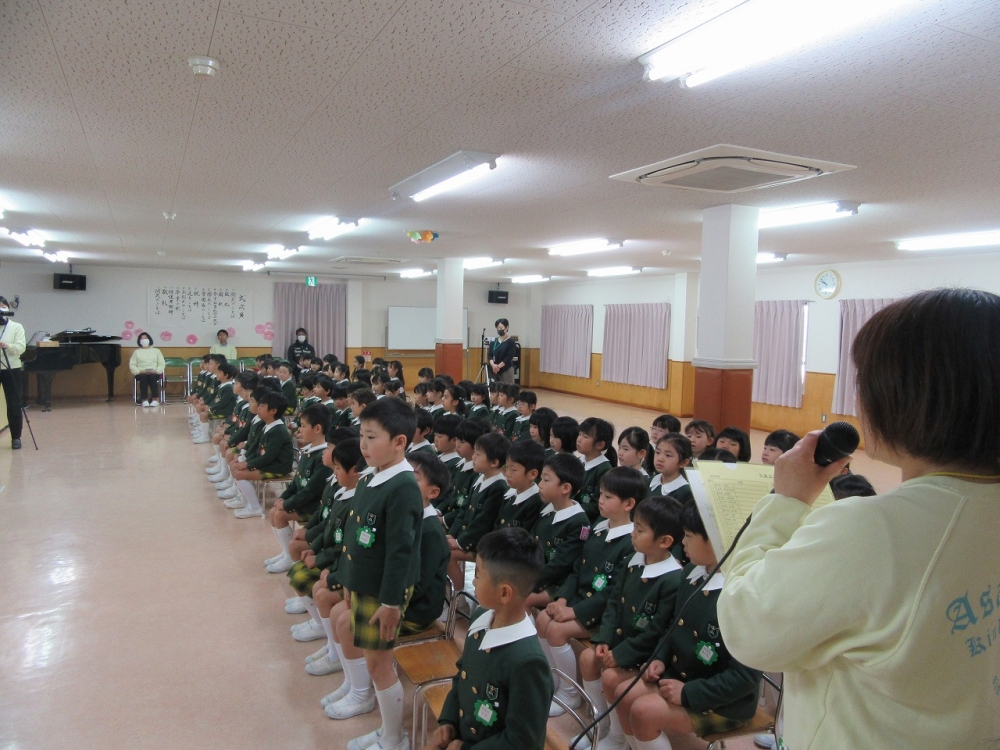 今日の年長さん