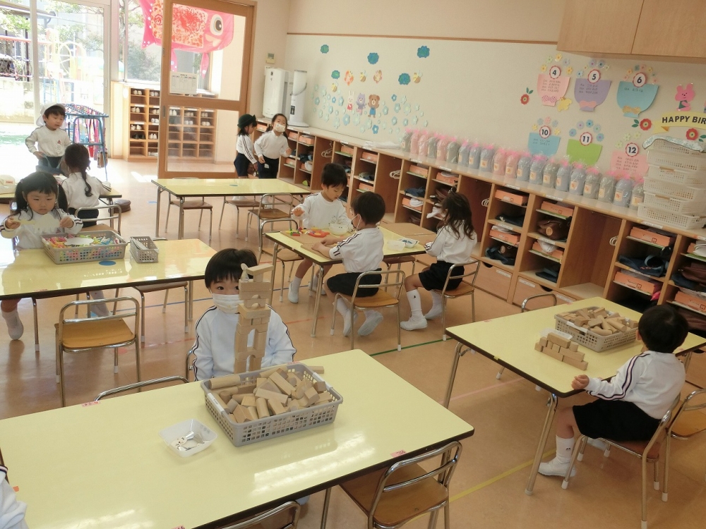 今日のゆり組＆さくら組