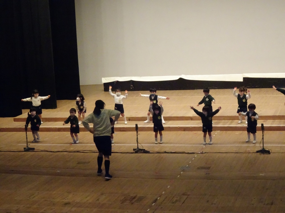 発表会予行演習
